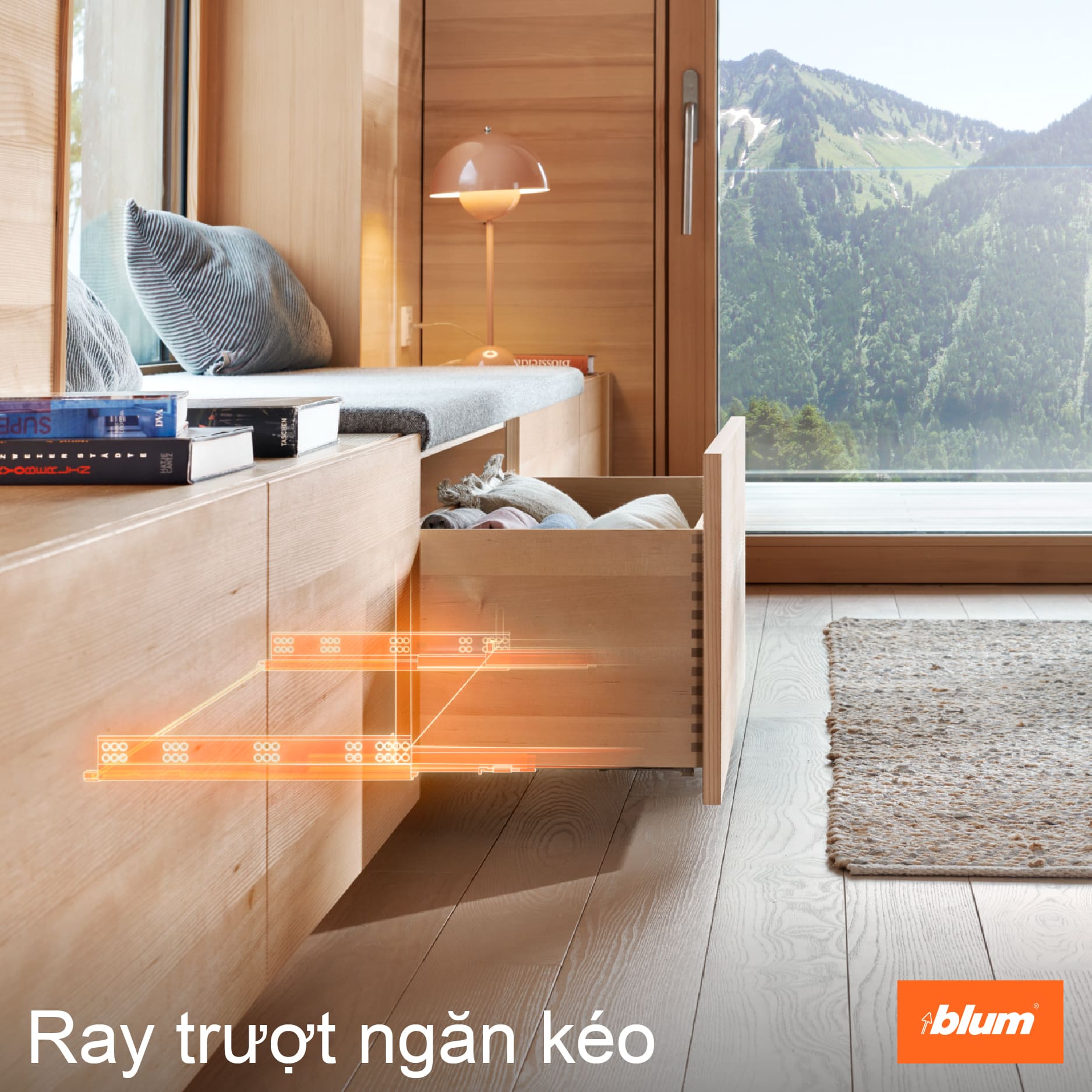 Ray âm Blum giảm chấn 