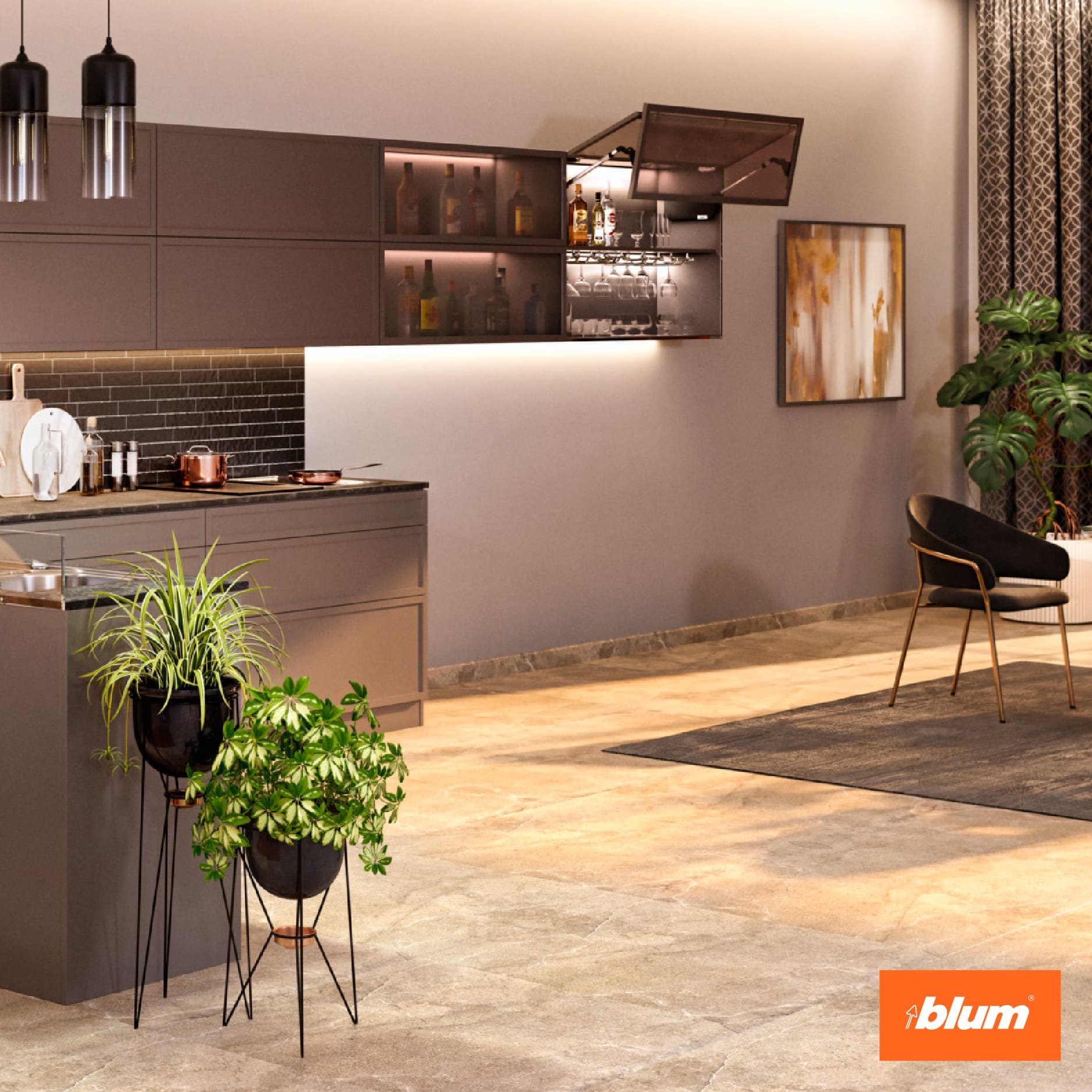 Tay nâng Blum AVENTOS HF25