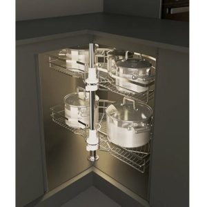 Bộ rổ góc xoay 180º Mezzo - Hafele