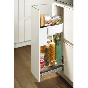 Bộ rổ kéo đựng dao thớt, chai lọ Dispensa Junior III - Kessebohmer