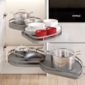 Bộ rổ kéo góc chiếc lá Olla Move Kosmo, phủ nano