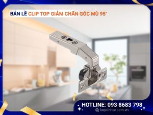 Bản lề CLIP TOP giảm chấn góc mù 95° lọt lòng 79B9550