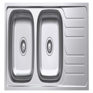 Chậu inox HS19-SSN2R90 - Hafele