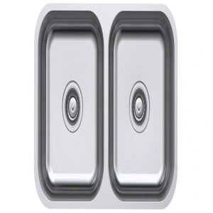 Chậu inox HS20-SSN2R90S - Hafele