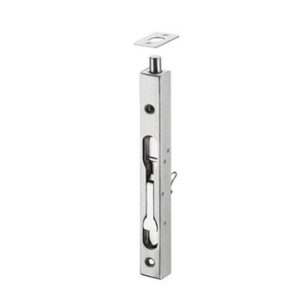 Chốt âm inox mờ, 200mm, cho cửa gỗ