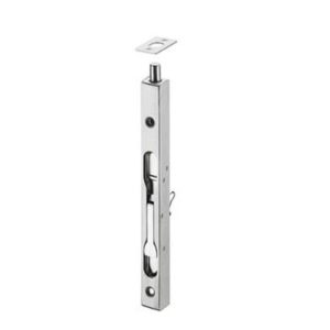 Chốt âm inox mờ, 300mm, cho cửa gỗ