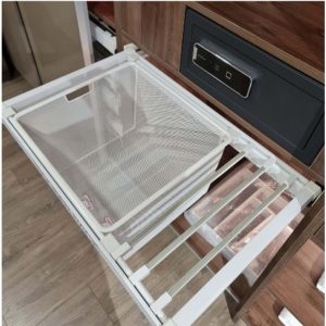 Giá treo quần với rổ kéo đa năng, cho tủ rộng 800mm