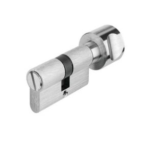 Ruột khóa đầu vặn đầu chìa 60mm, nickel