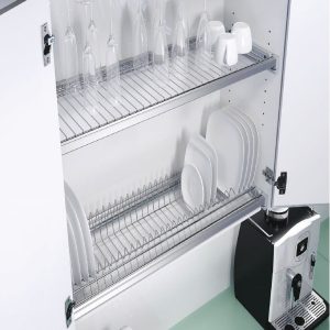 Trọn bộ giá đựng bát đĩa, ly tách Inox 304