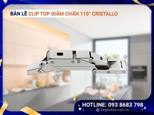 Bản lề CLIP TOP giảm chấn 110° CRISTALLO 70T4568C