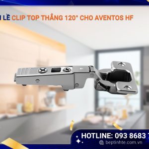 Bản lề CLIP TOP thẳng 120° cho AVENTOS HF