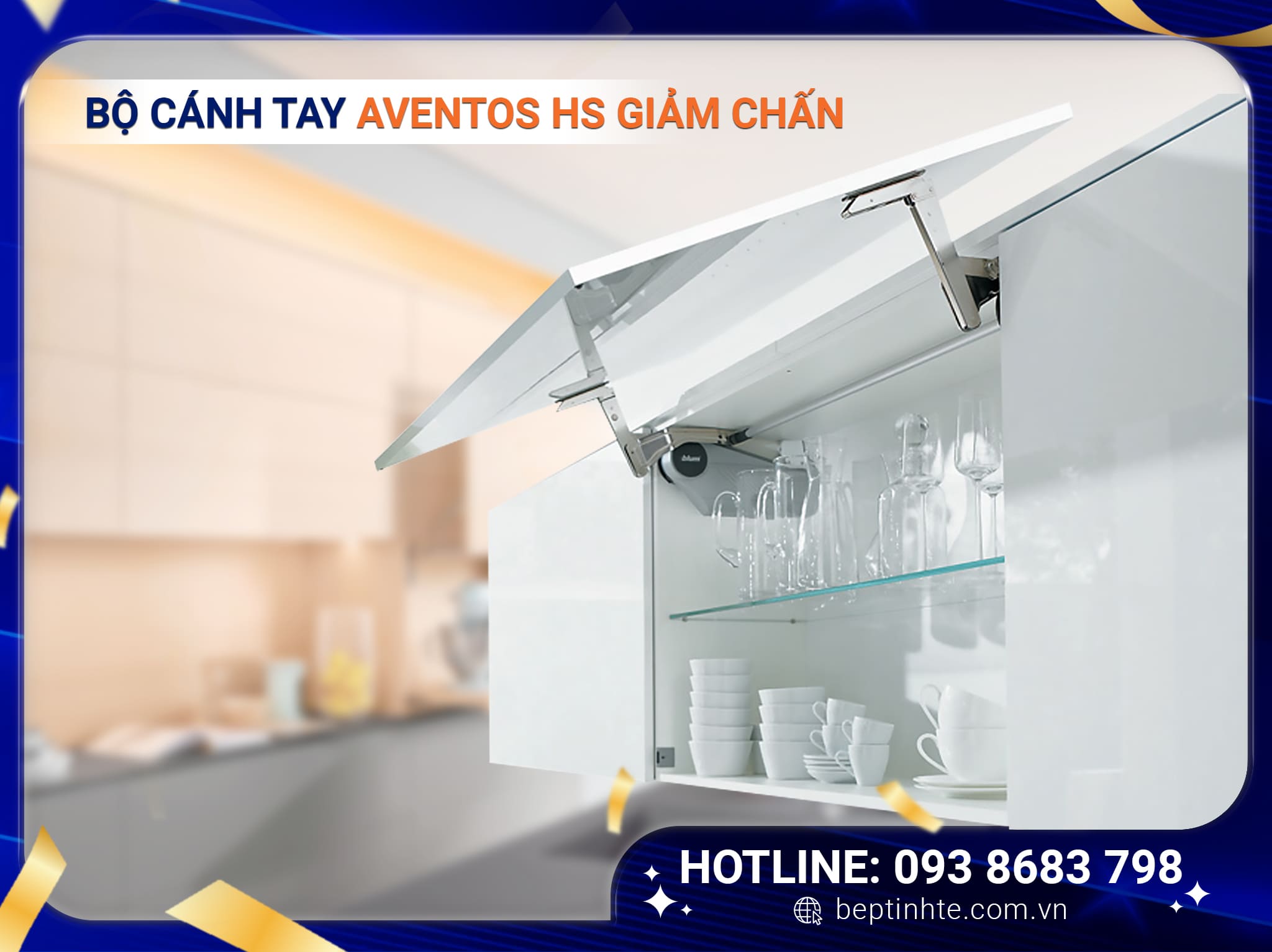 Bộ cánh tay AVENTOS HS giảm chấn