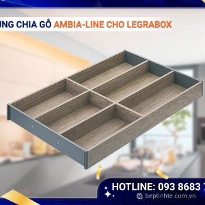 Khay chia gỗ khung thép AMBIA-LINE 300mm ZC7S500BH3