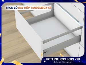 Trọn bộ ray hộp TANDEMBOX X3