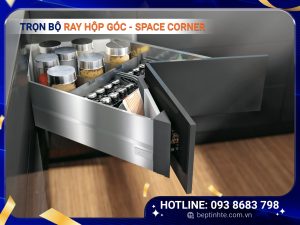 Trọn bộ ray hộp góc - SPACE CORNER