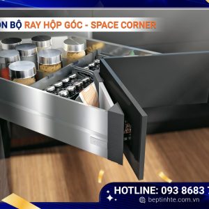 Trọn bộ ray hộp góc - SPACE CORNER