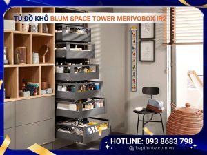 Tủ Đồ Khô Blum SPACE TOWER MERIVOBOX cho tủ 1 cánh 470M50B0S ST