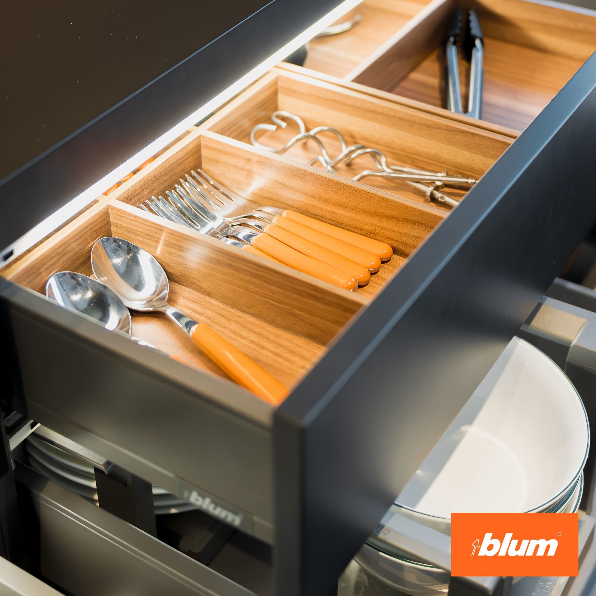 Khay chia Blum ORGA-LINE