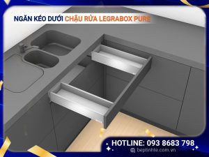 Ngăn kéo dưới chậu rửa LEGRABOX pure