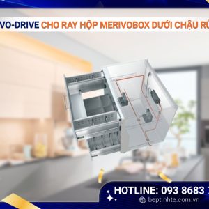 SERVO-DRIVE cho ray hộp MERIVOBOX dưới chậu rửa Z10D7301