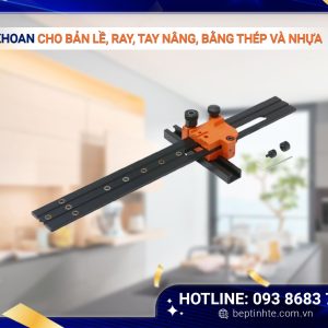 Cỡ khoan cho bản lề, ray, tay nâng, bằng thép và nhựa 65.1051.02LEHRE