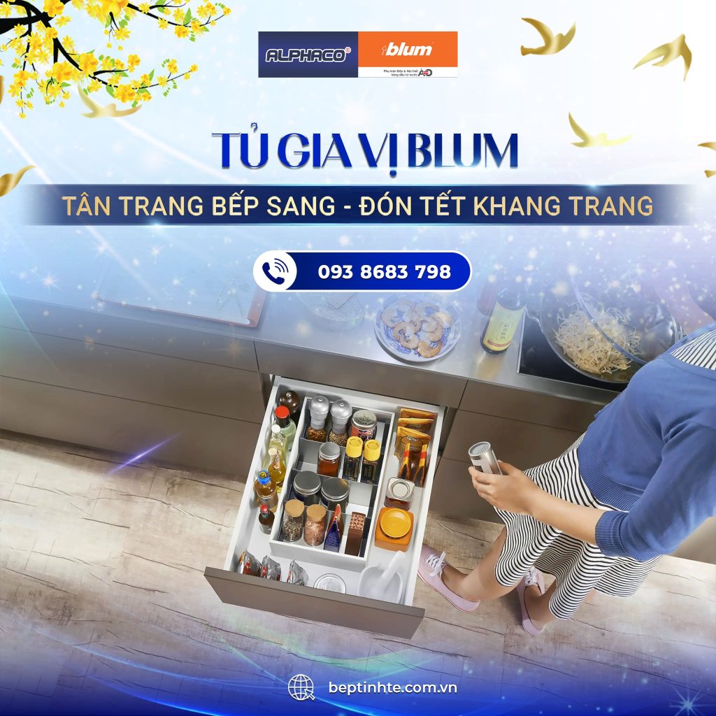 Tủ gia vị Blum