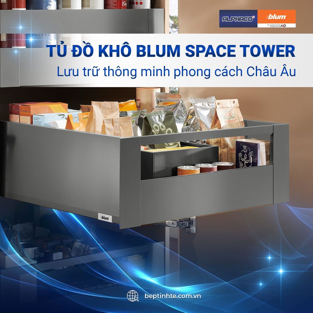 Tủ đồ khô Blum SPACE TOWER