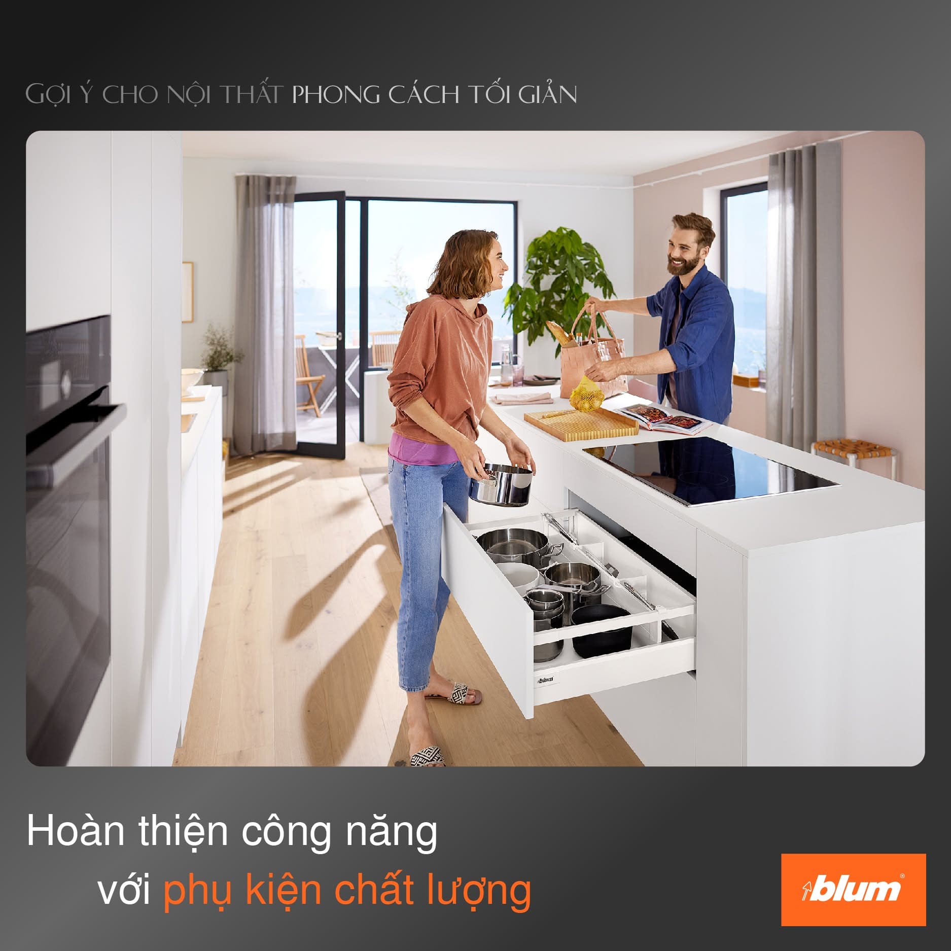 Phụ kiện Blum chính hãng